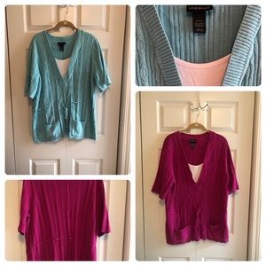 Two Lane Bryant layered Sweater Tops